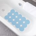 thumbnail image 1 of Alfombrilla de baño Webos, antideslizante, para bañera, 70 x 40 cm, color azul, 1 of 7