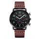 thumbnail image 2 of Reloj de cuarzo para hombre, relojes de moda para hombre, deportivo, con caja de aleación y cuero, reloj de pulsera analógico de cuarzo para hombre., 2 of 2