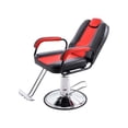 thumbnail image 4 of Silla Sillón Barbería Estética Vanlig Italiana Rojo Y Negro, 4 of 5
