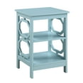 thumbnail image 5 of Convenience Concepts Omega End Table with Shelf, Sea Foam, 5 of 6