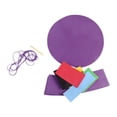 thumbnail image 1 of Kit de materiales para hacer sombreros para niños, manualidades para niños, actividades para jardín de infantes, manualidades hechas a mano Púrpura, 1 of 9