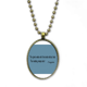 thumbnail image 1 of Qoutes Healing frases gran caminar distante Collar Colgante de cadena vintage Colección de joyas colgantes Unbranded M, 1 of 3