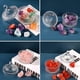 thumbnail image 5 of Plato de dulces con tapa Tazón de dulces decorativo Tarro de dulces cubierto de cristal Tarro de boticario de vidrio Tarro de buffet de dulces de boda Tarro de comida con forma de tienda (tr, 5 of 5