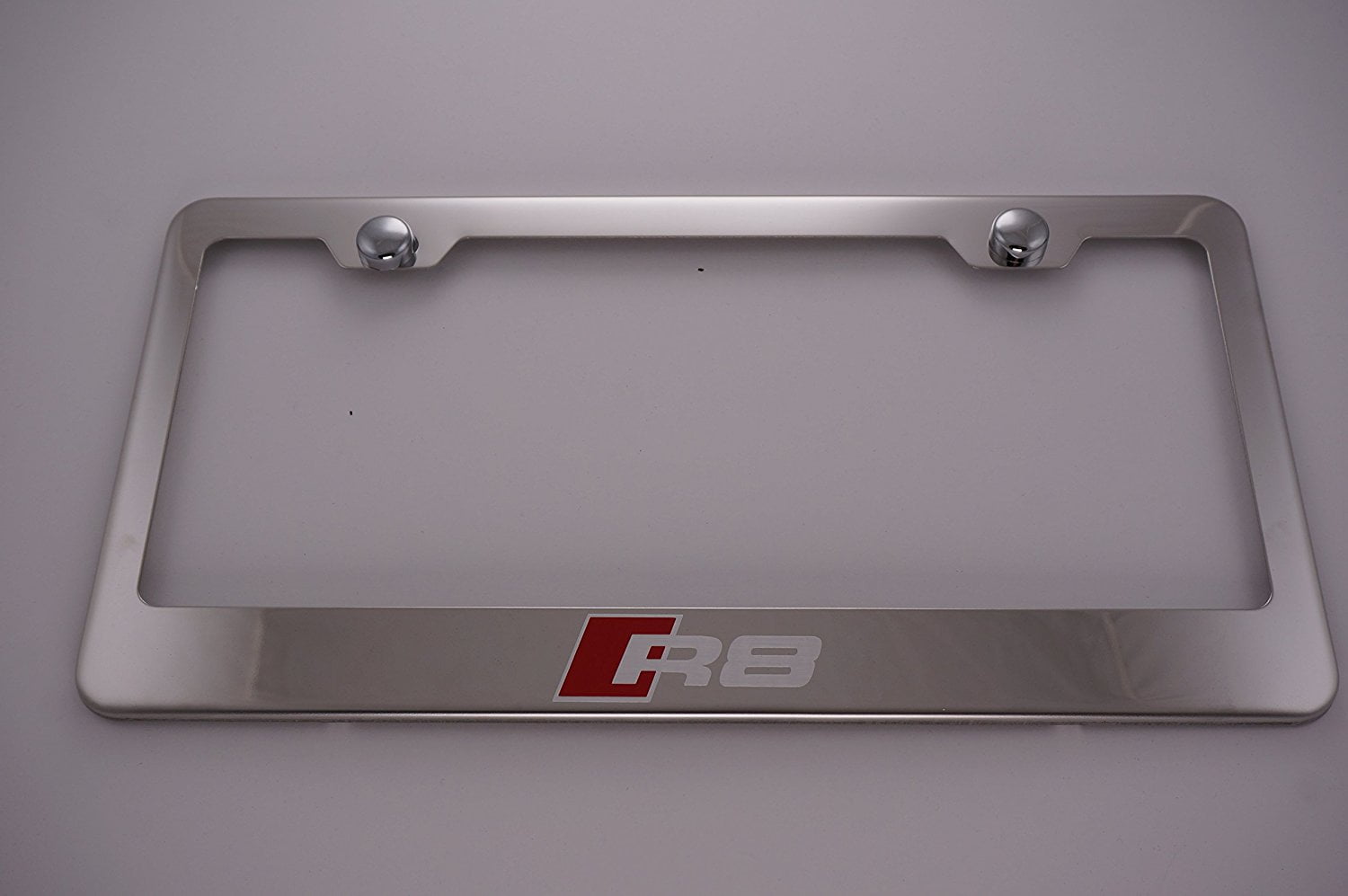 Audi R8 Chrome License Plate Frame W 