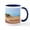 White/Navy Inside, variant on CafePress - Outer Banks NC Beach Dune Mugs - 11 oz Ceramic Mug - Novelty Coffee Tea Cup