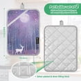 thumbnail image 6 of Yayeee Pot Holders Kitchen Heat Resistant with Pocket 7"x9.8" Cotton Oven Cooking Hot Pads, Purple Forest, 6 of 7