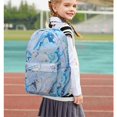 thumbnail image 2 of Mochila Escolar Bluboon Mármol Azul 30x43x17 cm para Laptop, 2 of 9