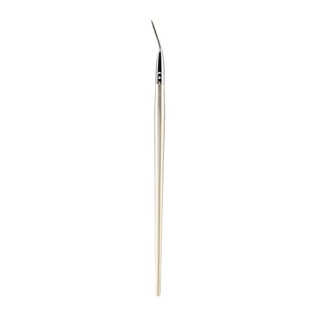 Pincel de delineador de ojos pincel de delineador de ojos en ángulo delineador de cepillo de precisión detalle de maquillaje delgado del revestimiento 145 mm