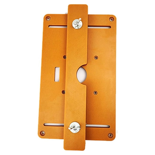 Eigraketly Enrutador profesional, de fresado, fresado de , recortadora de ranuras, Base, accesorios para máquina de recorte, tabla de equilibrio Herramientas eléctricas Tablero de pilotes invertidos