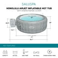 thumbnail image 3 of Bestway SaluSpa Honolulu AirJet Inflatable Hot Tub w/ Cover w/ Pump #P09144, 3 of 13