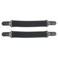 thumbnail image 1 of Trayknick 2Pcs Motorcycle Bike Stirrup Pants Clips Leg Boot Elastic Adjustable Straps, 1 of 8