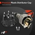thumbnail image 5 of A-Premium Ignition Distributor with Cap and Rotor Compatible with Ford F-150 F-250 F-350, E-150 E-250 E-350 Econoline, E-150 E-350 Econoline Club Wagon 1992-1996, 4.9L, 5 of 6