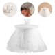 thumbnail image 2 of KAKOWELY 1 juego de traje de fotografía para bebé, falda de tutú de encaje y corona, accesorio para sesión de fotos de niña recién nacida, 2 of 4