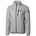 thumbnail image 2 of Cutter & Buck Gray Cincinnati Bearcats Primary Team Logo Rainier PrimaLoft Eco Insulated Full-Zip Puffer Jacket, 2 of 3