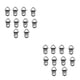 thumbnail image 1 of Eigraketly Gancho de 100 uds, ganchos de agujero geométrico semicircular, anillo colgante moderno Simple, colgadores de suministros para el Type3 NO3, 1 of 6