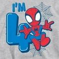 thumbnail image 3 of Spider-Man Chandail à Capuchon en Molleton Chiné pour Garçons/filles 4e Anniversaire, 3 of 5
