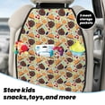 thumbnail image 3 of Kdxio Thanksgiving Print 2 Pack Car Kick Mat Seat Cover Back Protector Mat with Pockets for Organizer Backseat Protector and Storage Anti Kick Pad for Vehicles, 3 of 6