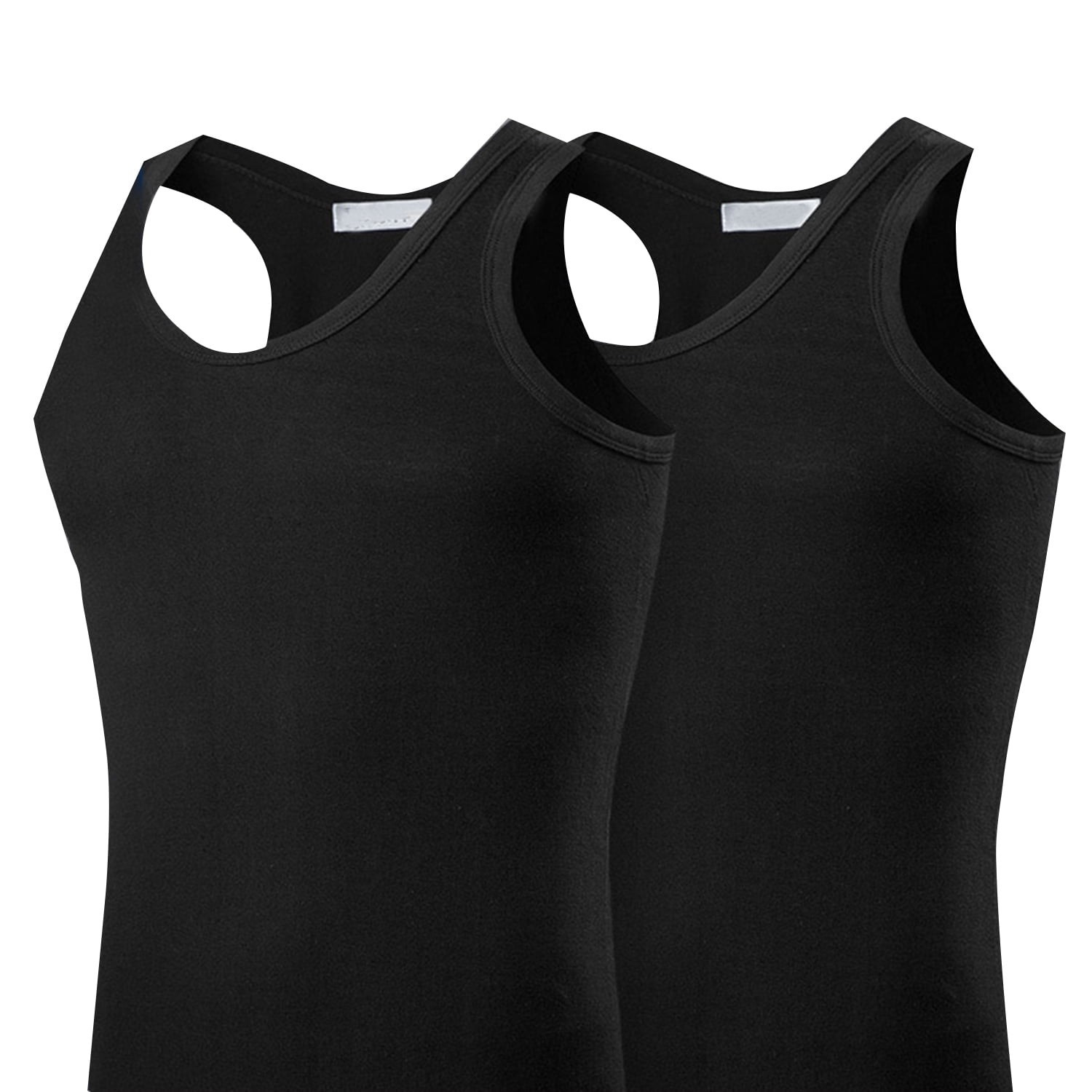 Phenas Men's 3 Pack Athletic Compression Under Base Layer Sport Tank Top,100 Cotton