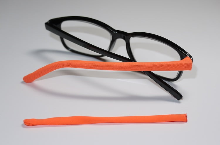 Soft Eyewear Temple Arm Cover Sleeves Add Colors & Comfort Eyeglasses Sunglasses for Men Women & Kids 2 Sizes 