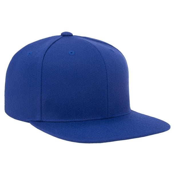 Gorra De Béisbol Yupoong 6297 F Flexfit Wooly Pro - Azul - Ajuste Elástico