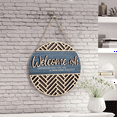 thumbnail image 3 of 3D Welcome Hanging Sign Plaque for Front Door Wall Decor, Funny Welcome-Ish Wooden Hanger, Rustic Minimalist Wood,1 * Decorations,As Shown, 3 of 4