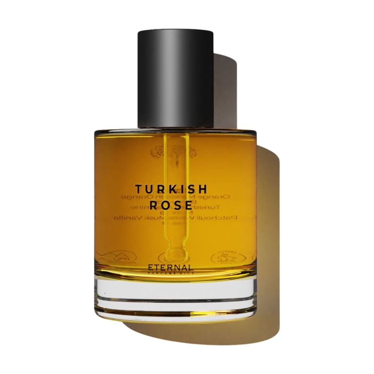 Turkish Rose Perfume Oil, Alcohol-Free, 1 oz photo 2