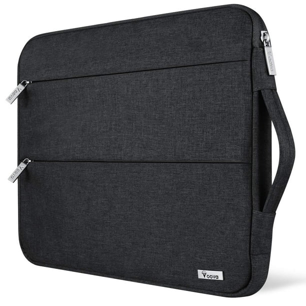 Voova - Funda de transporte para portátil de 15.6 y 16 pulgadas, impermeable, funda para computadora compatible con MacBook Pro 16 M3 M2 M1 Pro/Max 2023-2019, Dell XPS 15,15-16 pulgadas, Hp Lenovo Ace
