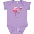 thumbnail image 3 of Inktastic Flamingo Ballerina in Tutu and Ballet Toe Shoes Boys or Girls Baby Bodysuit, 3 of 5