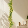 thumbnail image 5 of 70-Inch Artificial Eucalyptus Rattan Vine with Flowers for Home Decor and Wedding Backdrops, 5 of 6