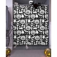 thumbnail image 3 of Halloween Pumpkin Shower Curtain Set ，Waterproof Fabric Shower Curtains Skull Tombstone Ghost Black Background Shower Curtains for Bathroom,Bathroom Decor 72"x84", 3 of 6