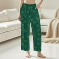 thumbnail image 2 of Posijego Christmas Pajama Pants for Women Elastic Waist Fleece Fuzzy Pj Lounge Sleep Pants with Pockets, 2 of 5