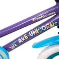 thumbnail image 2 of Bicicleta Veloci Street Cross We Are Unicorns Eva Rodada 12 Violeta Infantil, 2 of 8