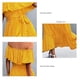 thumbnail image 4 of Vestido De Una Pieza Vestido De Verano Moda Vestido De Una Pieza Vestido Con Hombros Descubiertos Con Dobladillo Con Volantes Irregulares Patrón De Puntos Para Mujer Chica ANGGREK Otros, 4 of 5
