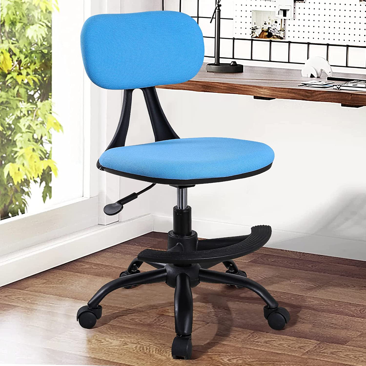 Black NOUHAUS ErgoDraft Drafting Chair Tall Office Chair Adjustable Chair Shop Stool Chair or Standing Desk Chair 
