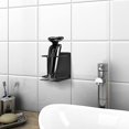 thumbnail image 4 of 1 pieza de estante de afeitar eléctrico negro, montado en la pared, perchas de afeitar autoadhesivas, práctico almacenamiento de maquinilla de afeitar eléctrica, organizador de almacenamiento de ducha de baño Rojo Verde, 4 of 5
