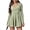 Mint Green, variant on Womens Tennis Dress Polo Collar Long Sleeve A-line Mini Exercise Athletic Dresses with Pockets Shorts
