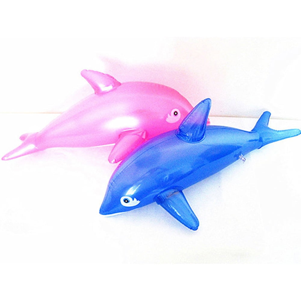 pool Inflatable Dolphin rider Fish Swimming Pool Beach Party Kids Toy Prop fun 