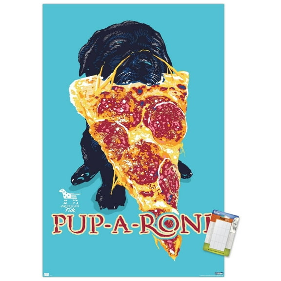Jim Baldwin - Pup-a-roni Wall Poster, 14.725" x 22.375"