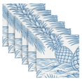 thumbnail image 2 of Iauyy Satin Napkins Set of 4- Hawaiian Pattern 4 DIY Printing Decoration Cloth Napkin- Easy Care for Home/Party, 2 of 8