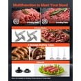 thumbnail image 3 of VEVOR Commercial Meat Grinder, 9.2 Lbs/Min Capacity, #12 Electric Meat Mincer with 2 Plates, 3 Sausage Stuffing Tubes & Kibbe Kit, 750W/1HP Sausage Maker, ETL Listed, 3 of 9