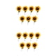 thumbnail image 1 of Ramo de flores artificiales Billuyoard 7 Uds girasoles decoración de fiesta DIY hogar Oro, 1 of 6