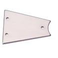 thumbnail image 3 of 1 Set Guitar Truss Rod Cover Durable Metal for Guitar Bass Dust Cover, 3 of 4