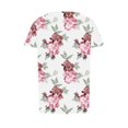 thumbnail image 3 of DPTALR Chemises Décontractées Manches Courtes pour les Femmes Travaillent Plus Tops de Taille pour les Femmes Été, 3 of 3