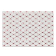 thumbnail image 1 of Love Cutting Board, Small Big Hearts Love Feminine Antique Classical Gatherings Engagement Inspired, Decorative Tempered Glass Cutting and Serving Board, Large Size, Red Rose White, by Ambesonne, 1 of 1