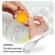 thumbnail image 5 of Kearding Tamiz de harina para hornear de acero inoxidable, tamiz de aceite de malla fina para arroz, filtro para restaurante, tamiz, utensilio Cocina y Comedor batidor de huevos, 5 of 6