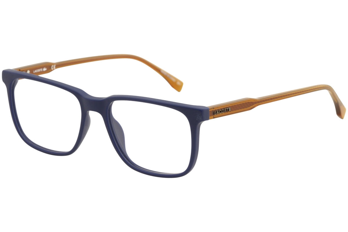 Lacoste Men's Eyeglasses L2810 L/2810 424 Matte Blue Full Rim Optical Frame 55mm