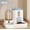 blue, variant on 2in 1 Cat Food Dispenser Water and Food Integrated Fully Automatic Cat Food Feeding and Water Dispenser Cute Water Dispenser