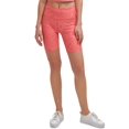 thumbnail image 4 of Calvin Klein Performance Women’s Printed Bike Shorts (Orange, X-Small), 4 of 5