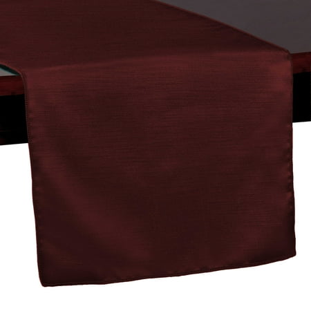 

Ultimate Textile Reversible Shantung Satin - Majestic 14 x 54-Inch Table Runner