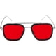 thumbnail image 1 of Gafas de sol AIEYEZO Tony Stark vintage con montura metálica cuadrada, 1 of 7